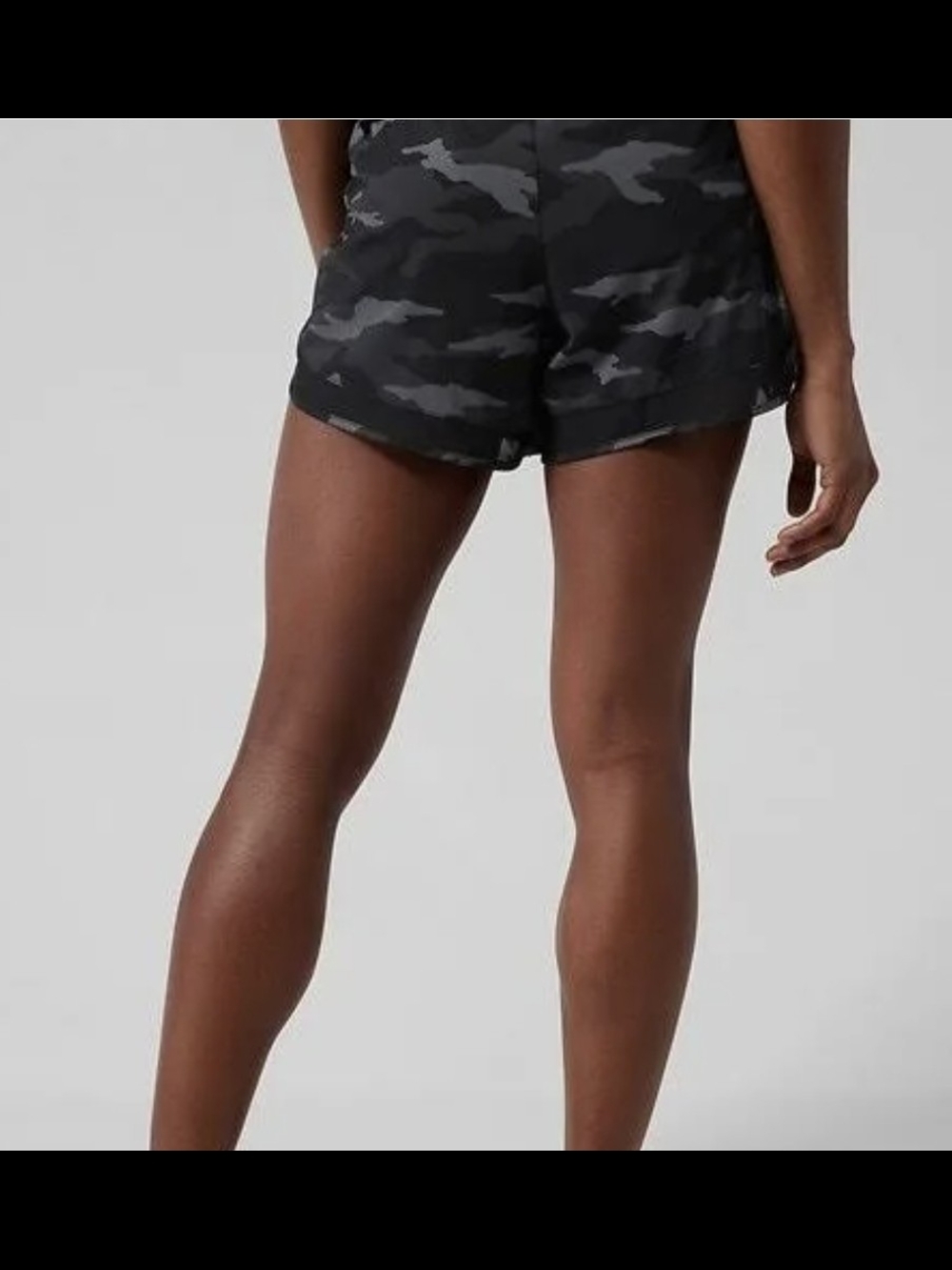 Athleta Printed Mesh Racer Run Short (4" Inseam) - Picture 2 of 10
